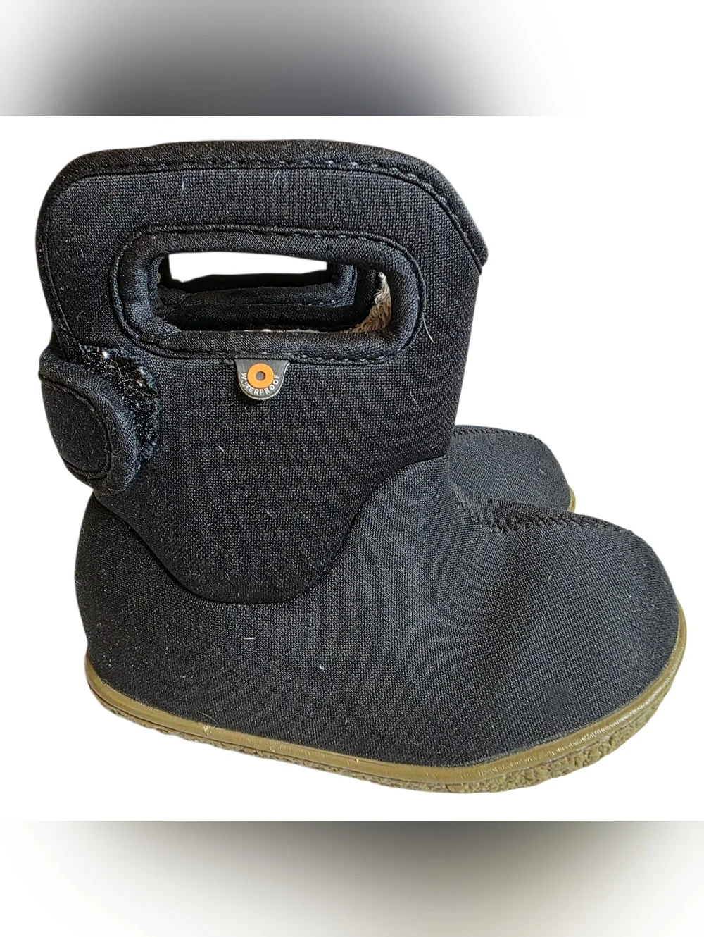 Bogs Baby Bogs II Black Size 8 Infant Winter Boots Waterproof Insulated Unisex